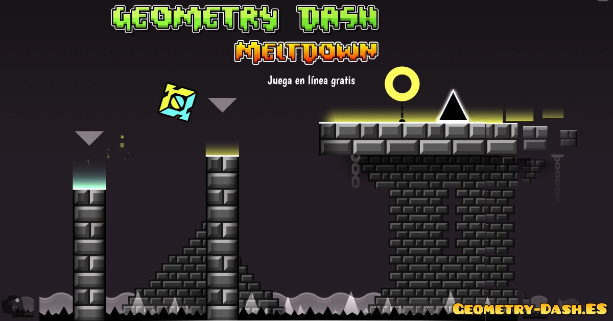 Geometry Dash Meltdown Geometry Dash Meltdown