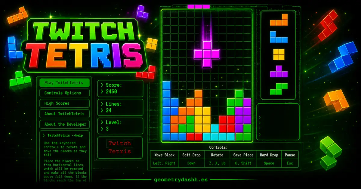Twitch Tetris