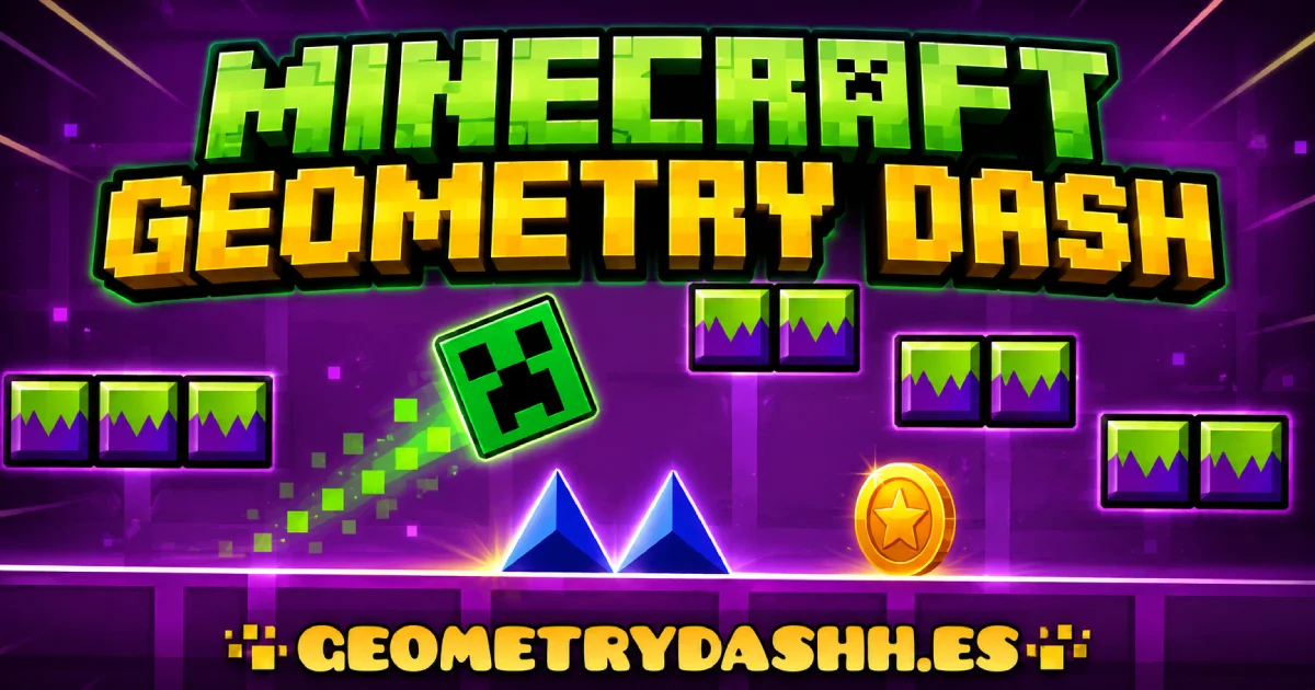 Minecraft Geometry Dash