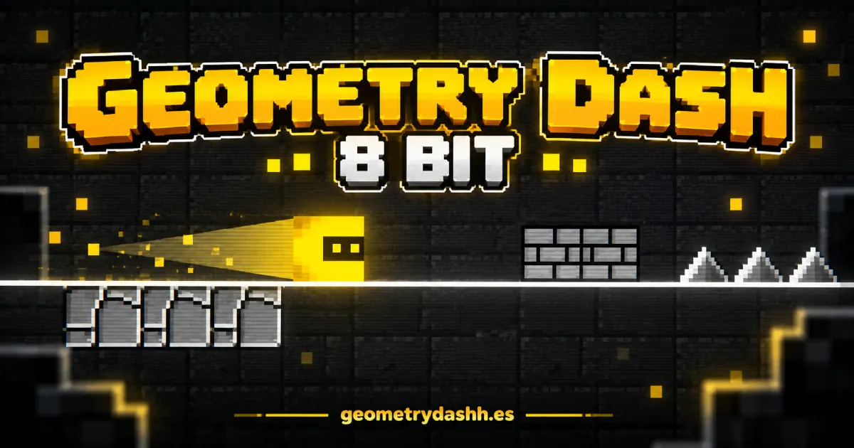 Geometry Dash 8 bit